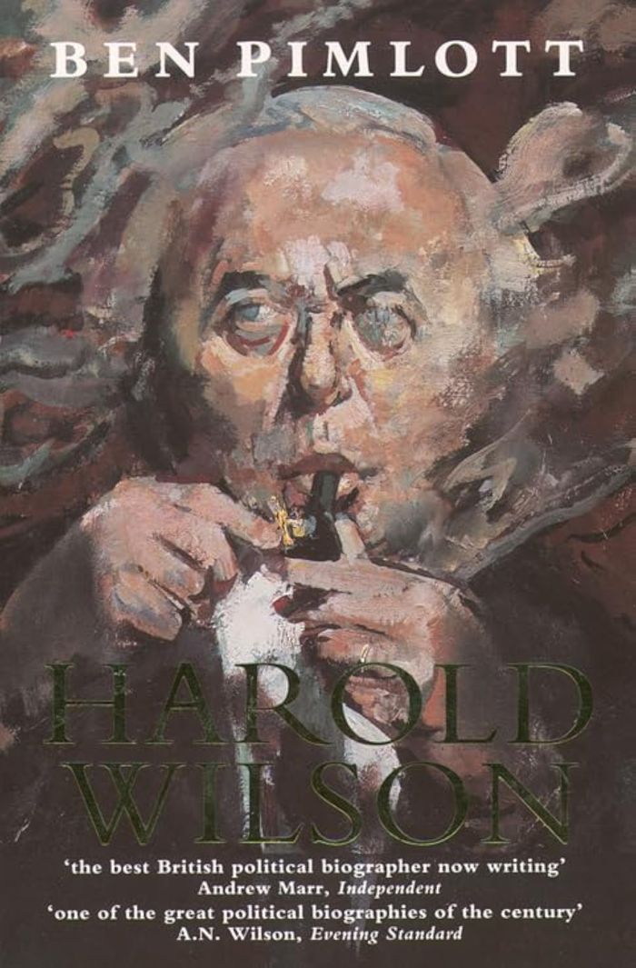 Couverture du livre « HAROLD WILSON » de Ben Pimlott, librairie Les Contes Infusés à Corte