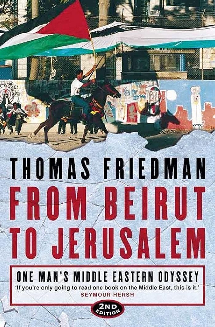 Couverture du livre « FROM BEIRUT TO JERUSALEM - ONE MAN'S MIDDLE EASTERN ODYSSEY », librairie Les Contes Infusés à Corte