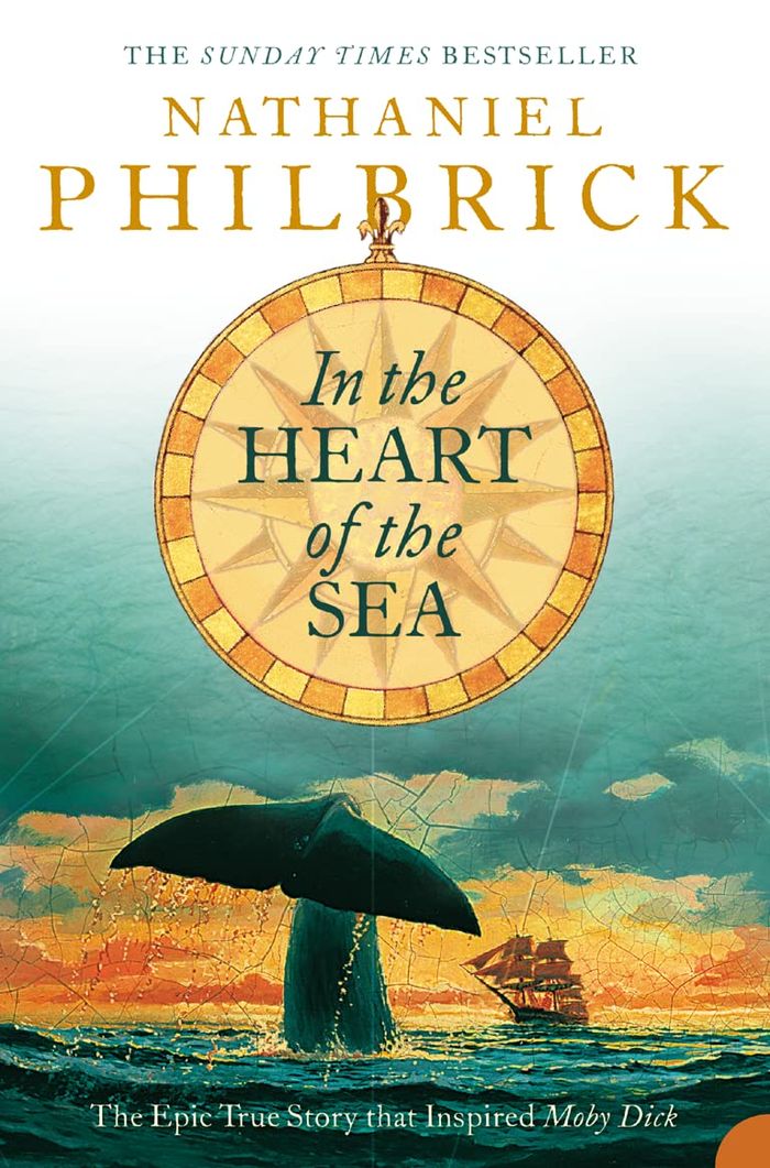 Couverture du livre « IN THE HEART OF THE SEA - THE EPIC TRUE STORY THAT INSPIRED MOBY DICK' » de Nathaniel Philbrick, librairie Les Contes Infusés à Corte