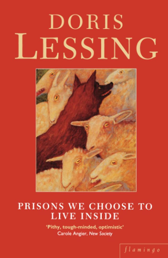 Couverture du livre « PRISONS WE CHOOSE TO LIVE INSIDE », librairie Les Contes Infusés à Corte