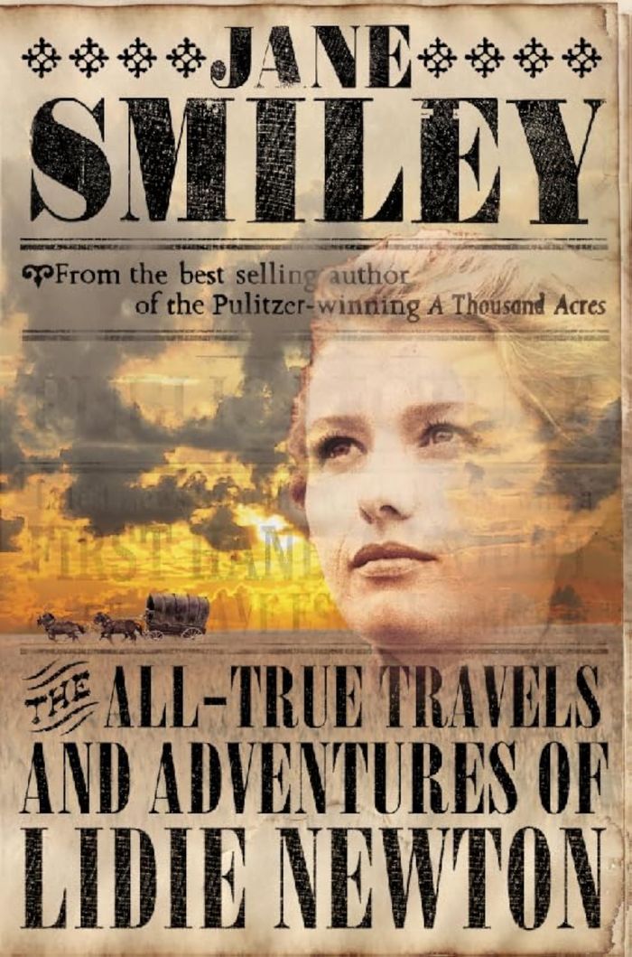 Couverture du livre « ALL TRUE TRAVELS OF LYDIE NEWTON » de Jane Smiley, librairie Les Contes Infusés à Corte
