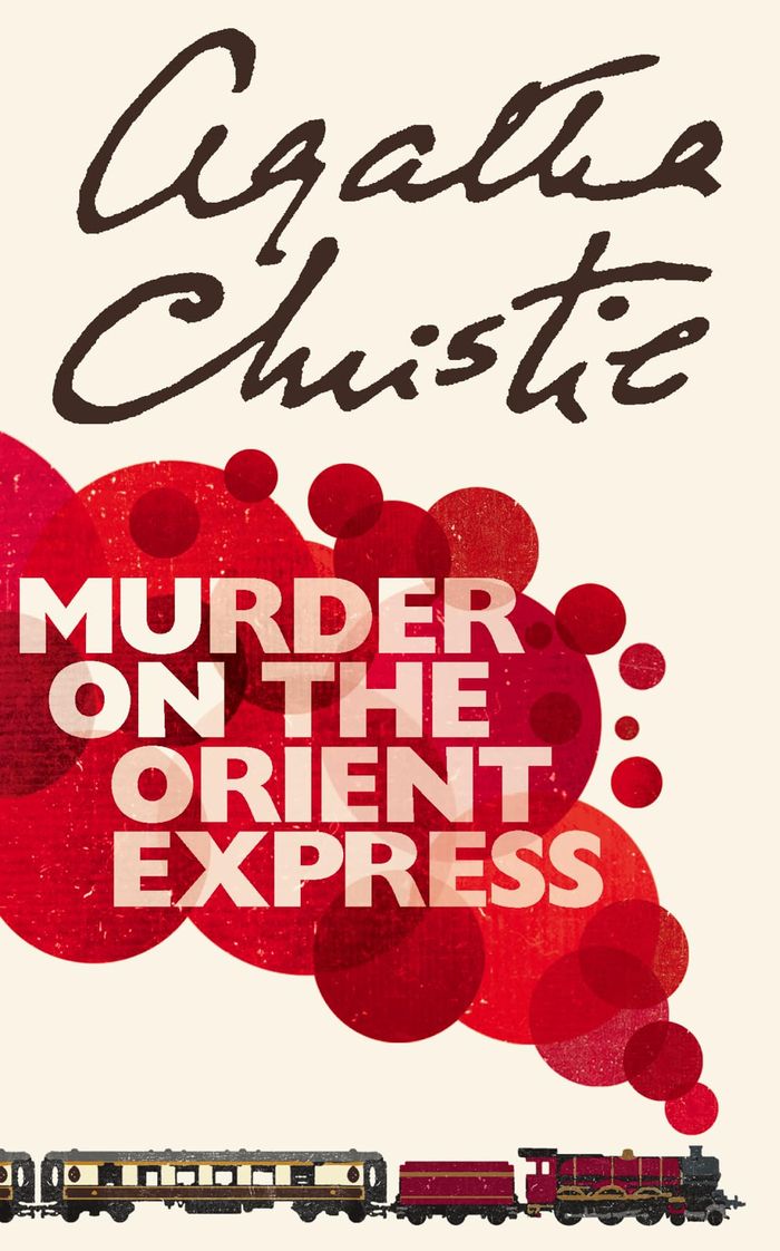 Couverture du livre « POIROT - MURDER ON THE ORIENT EXPRESS - A-FORMAT EDITION » de Agatha Christie, librairie Les Contes Infusés à Corte