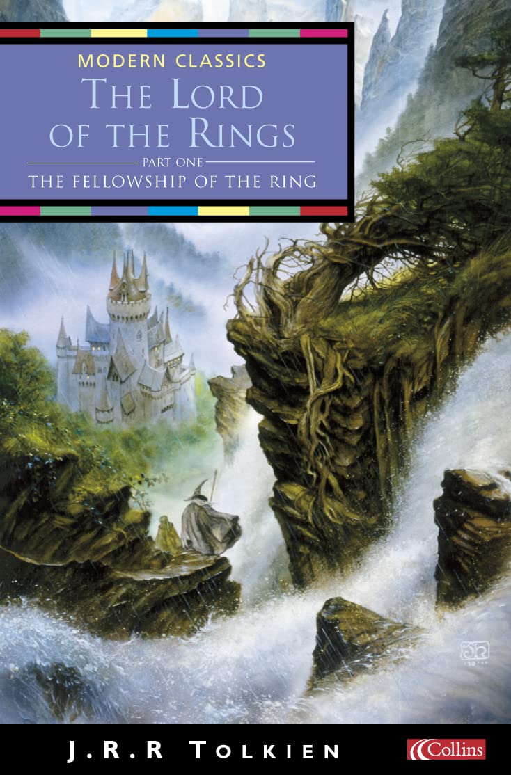 Couverture du livre « FELLOWSHIP OF THE RINGS 1 LORD OF THE RINGS » de Jrr Tolkien, librairie Les Contes Infusés à Corte