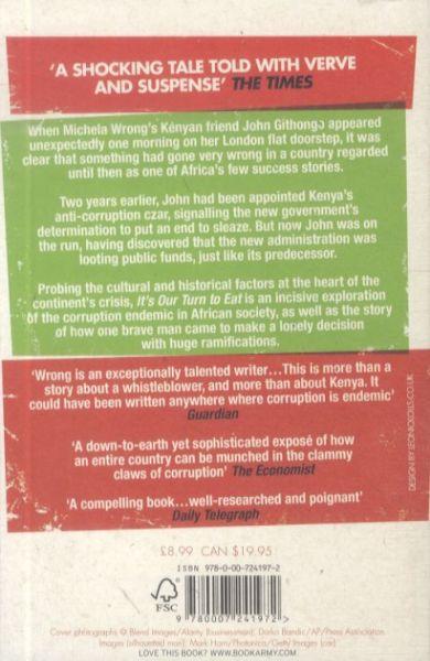 Quatrième de couverture de « IT'S OUR TURN TO EAT »