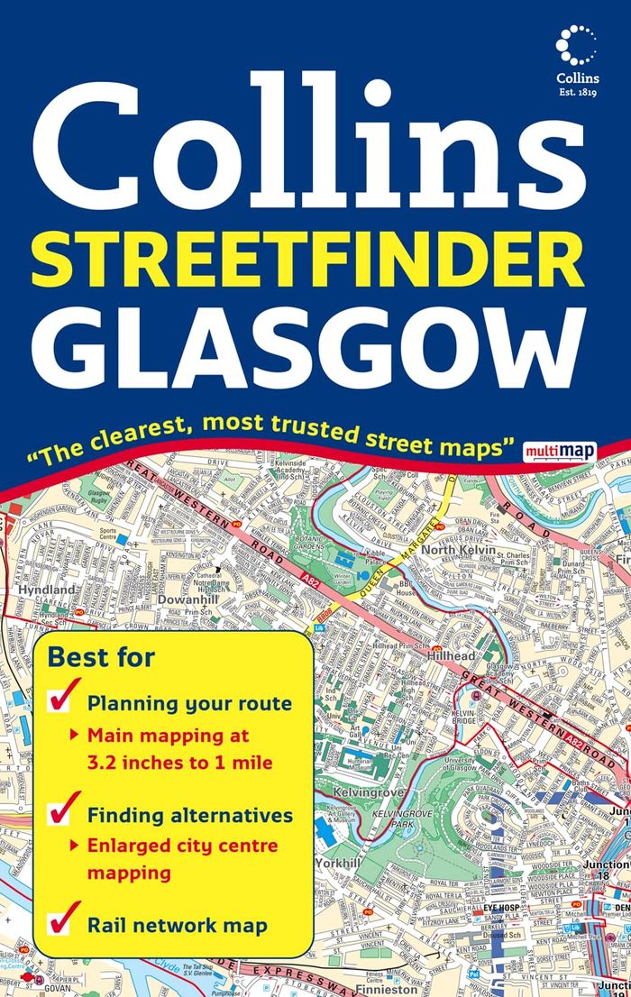 Couverture : **GLASGOW STREET. COLOUR MAP