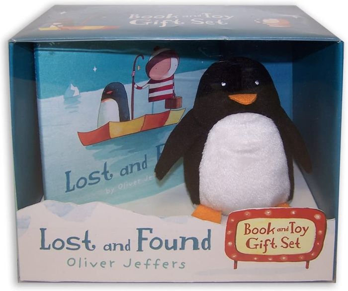 Couverture du livre « LOST AND FOUND: BOOK AND TOY GIFT SET », librairie Les Contes Infusés à Corte