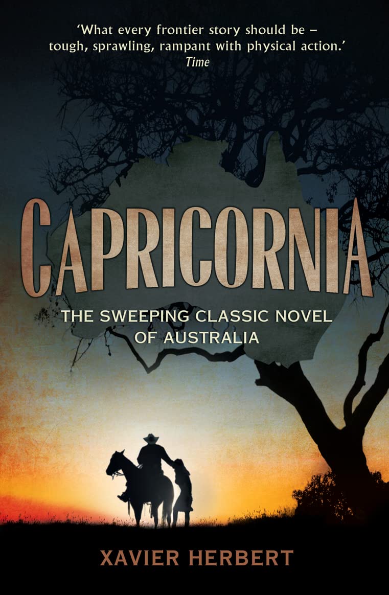 Couverture du livre « CAPRICORNIA » de Herbert, Xavier, librairie Les Contes Infusés à Corte
