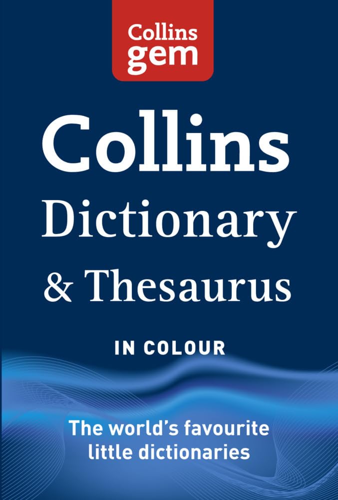 Couverture du livre « ENGLISH DICTIONARY & THESAURUS » de Collectif, librairie Les Contes Infusés à Corte