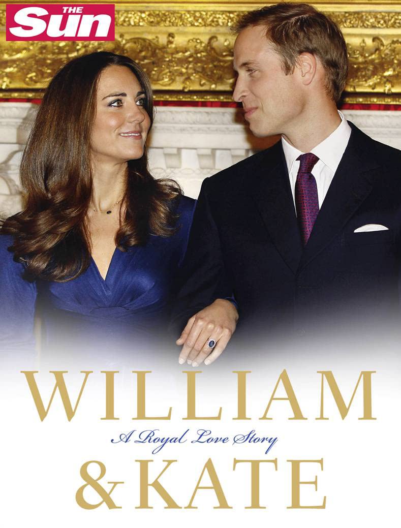 Couverture du livre « WILLIAM AND KATE: A ROYAL LOVE STORY » de Clench, James, S The, librairie Les Contes Infusés à Corte