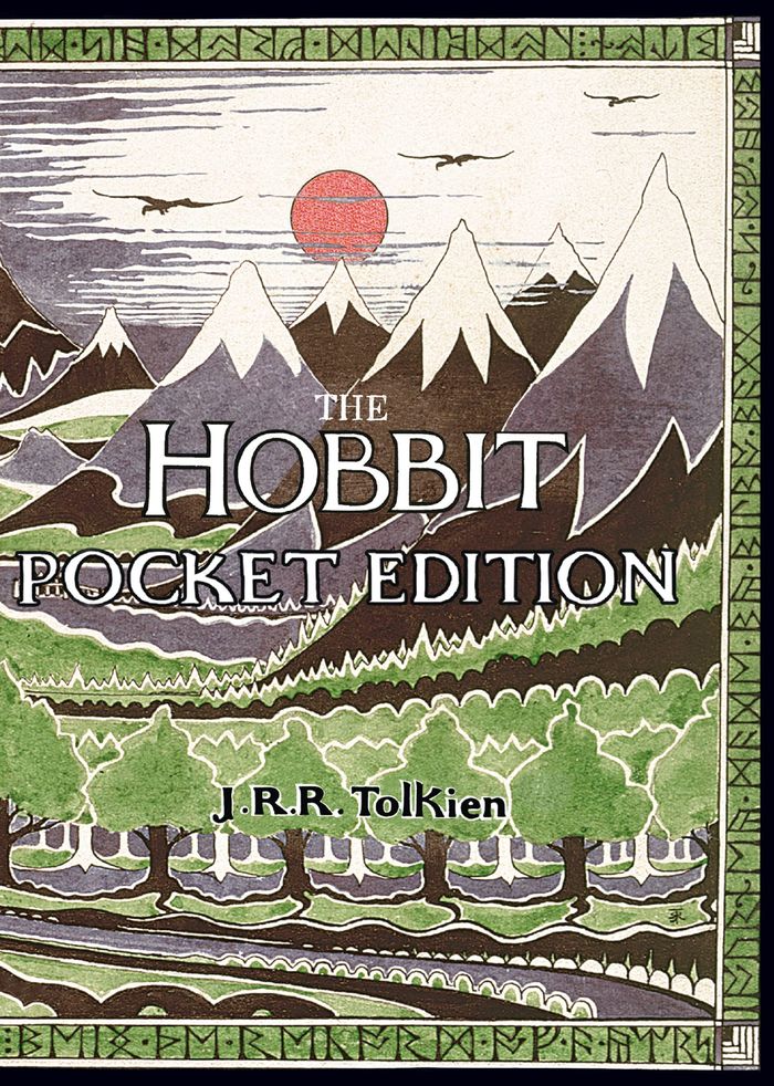 Couverture du livre « THE HOBBIT: POCKET HARDBACK » de Tolkien J. R. R., librairie Les Contes Infusés à Corte