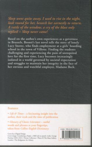 Quatrième de couverture de « COLLINS CLASSICS - VILLETTE »