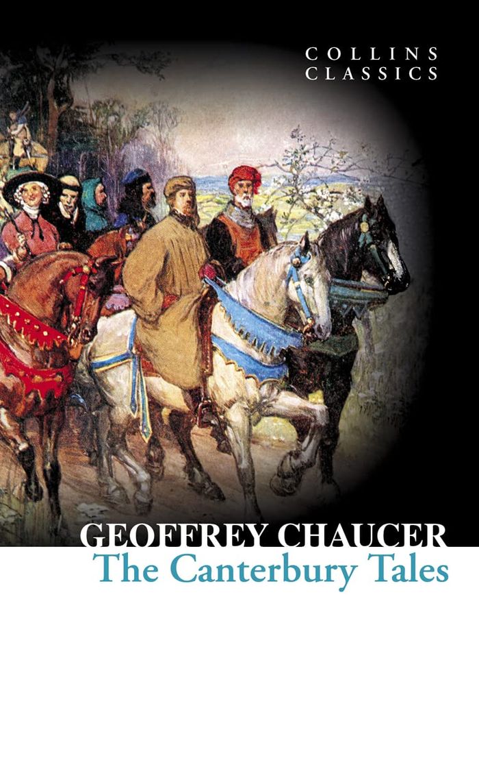 Couverture du livre « THE CANTERBURY TALES », librairie Les Contes Infusés à Corte