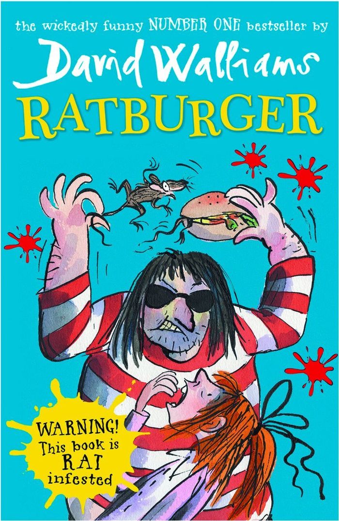 Couverture du livre « RATBURGER » de Walliams, David, librairie Les Contes Infusés à Corte