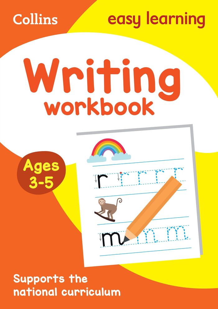 Couverture du livre « COLLINS EASY LEARNING PRESCHOOL - WRITING WORKBOOK AGES 3-5 - PREPARE FOR PRESCHOOL WITH EASY HOME L » de Collins Easy Learnin, librairie Les Contes Infusés à Corte
