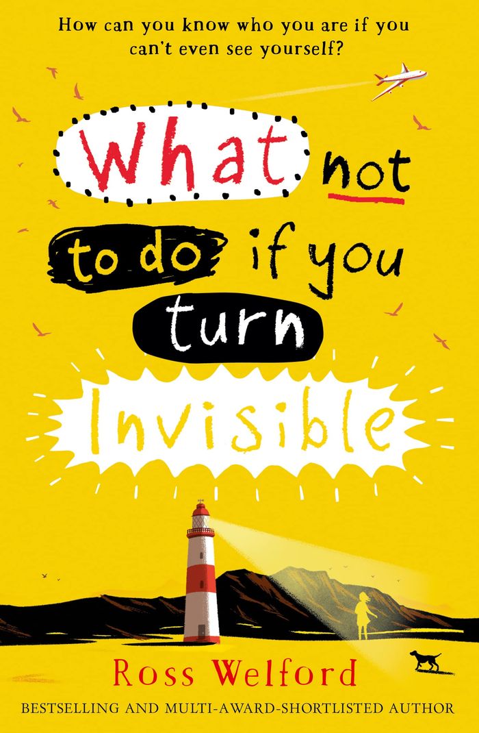 Couverture du livre « WHAT NOT TO DO IF YOU TURN INVISIBLE », librairie Les Contes Infusés à Corte