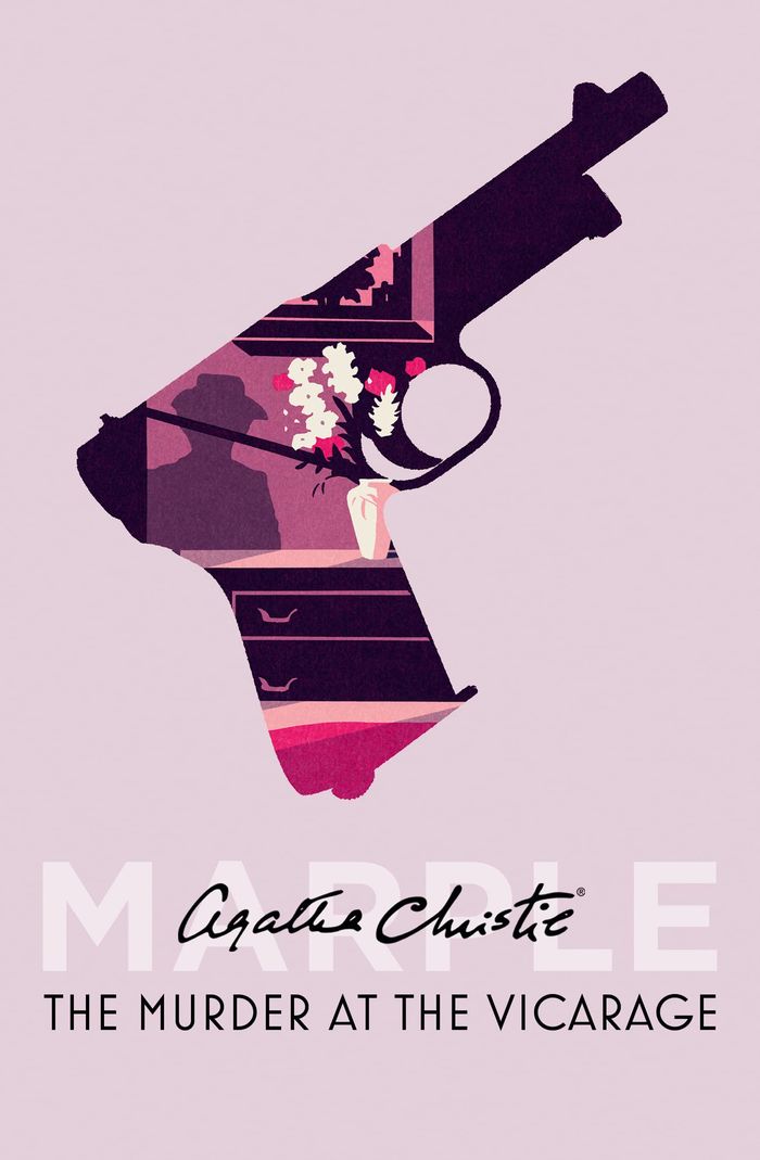 Couverture du livre « MARPLE - THE MURDER AT THE VICARAGE » de Agatha Christie, librairie Les Contes Infusés à Corte