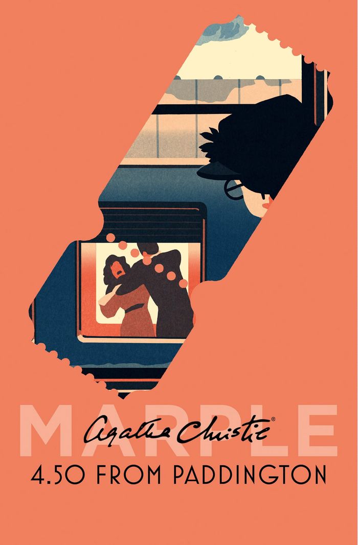 Couverture du livre « MARPLE - 4.50 FROM PADDINGTON » de Agatha Christie, librairie Les Contes Infusés à Corte