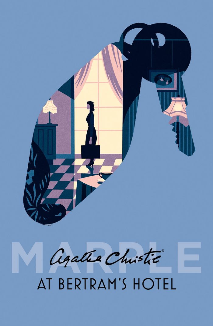Couverture du livre « MARPLE - AT BERTRAM'S HOTEL » de Agatha Christie, librairie Les Contes Infusés à Corte