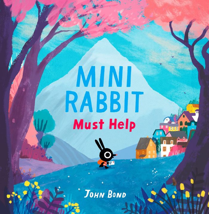 Couverture du livre « MINI RABBIT MUST HELP », librairie Les Contes Infusés à Corte