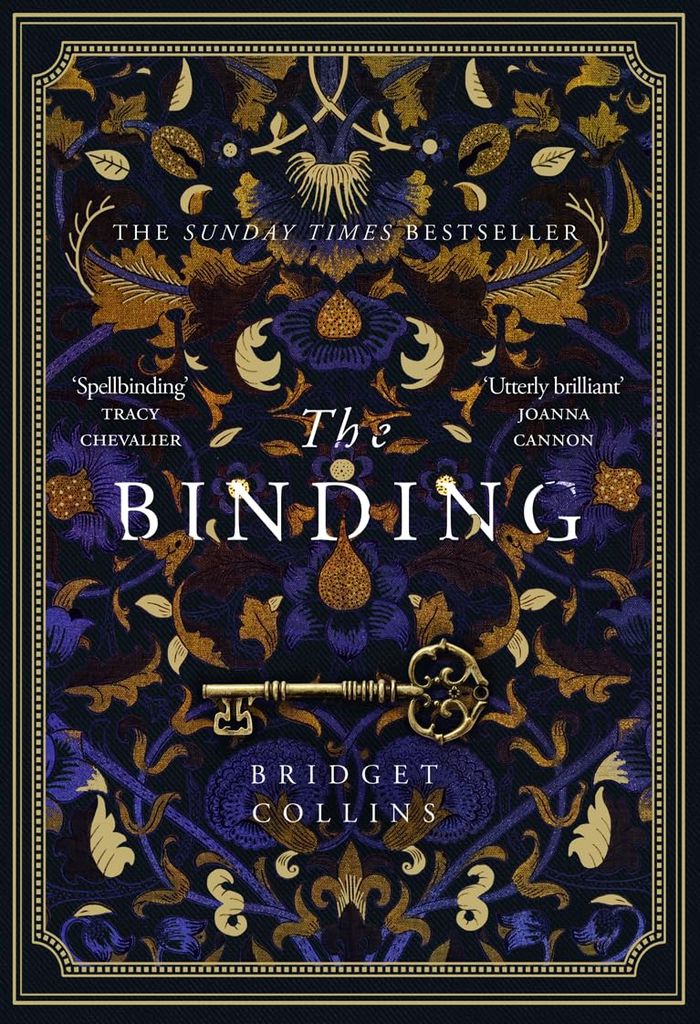Couverture du livre « THE BINDING » de Collins, Bridget, librairie Les Contes Infusés à Corte
