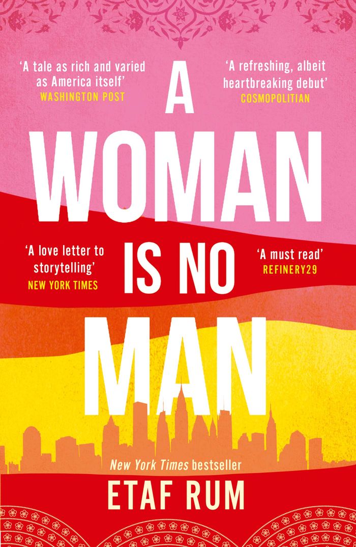 Couverture du livre « A WOMAN IS NO MAN » de Etaf Rum, librairie Les Contes Infusés à Corte