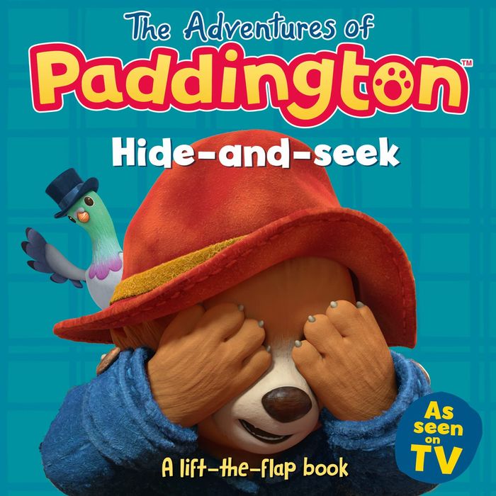 Couverture du livre « THE ADVENTURES OF PADDINGTON - HIDE-AND-SEEK: A LIFT-THE-FLAP BOOK » de Childr Harpercollins, librairie Les Contes Infusés à Corte