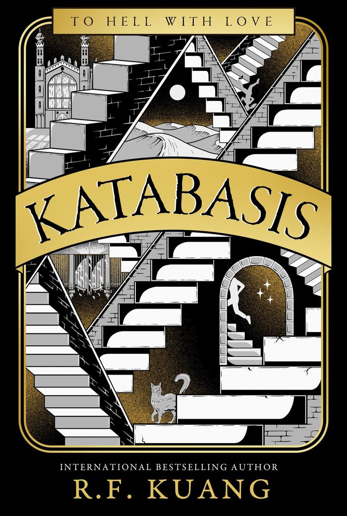 Couverture du livre « KATABASIS » de R.F. Kuang, librairie Les Contes Infusés à Corte