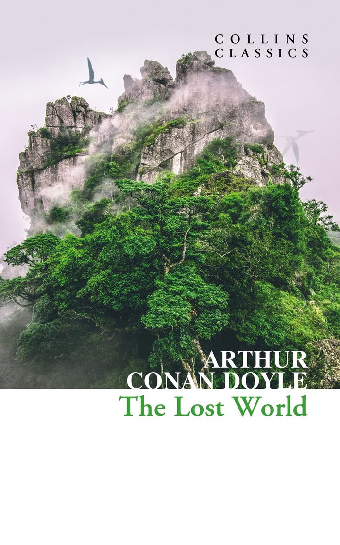 Couverture du livre « COLLINS CLASSICS - THE LOST WORLD » de Conan Doyle Arthur, librairie Les Contes Infusés à Corte