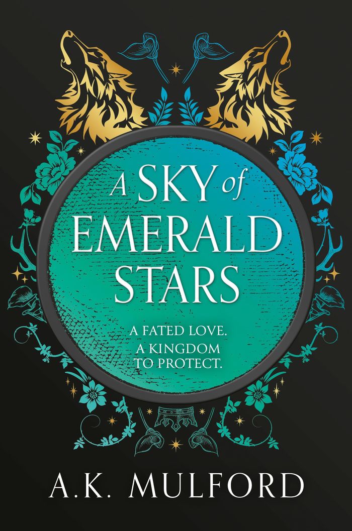 Couverture du livre « A SKY OF EMERALD STARS » de Mulford, A.K., librairie Les Contes Infusés à Corte