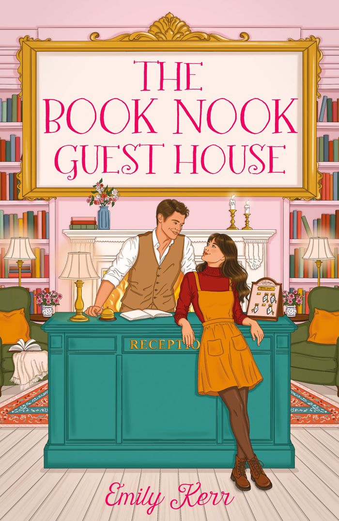 Couverture du livre « DREAMING SPIRES - THE BOOK NOOK GUEST HOUSE » de Emily Kerr, librairie Les Contes Infusés à Corte