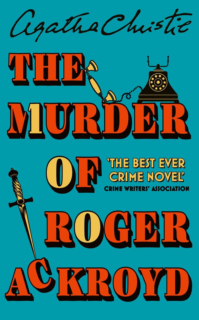 Couverture du livre « THE MURDER OF ROGER ACKROYD - 100TH ANNIVERSARY EDITION », librairie Les Contes Infusés à Corte