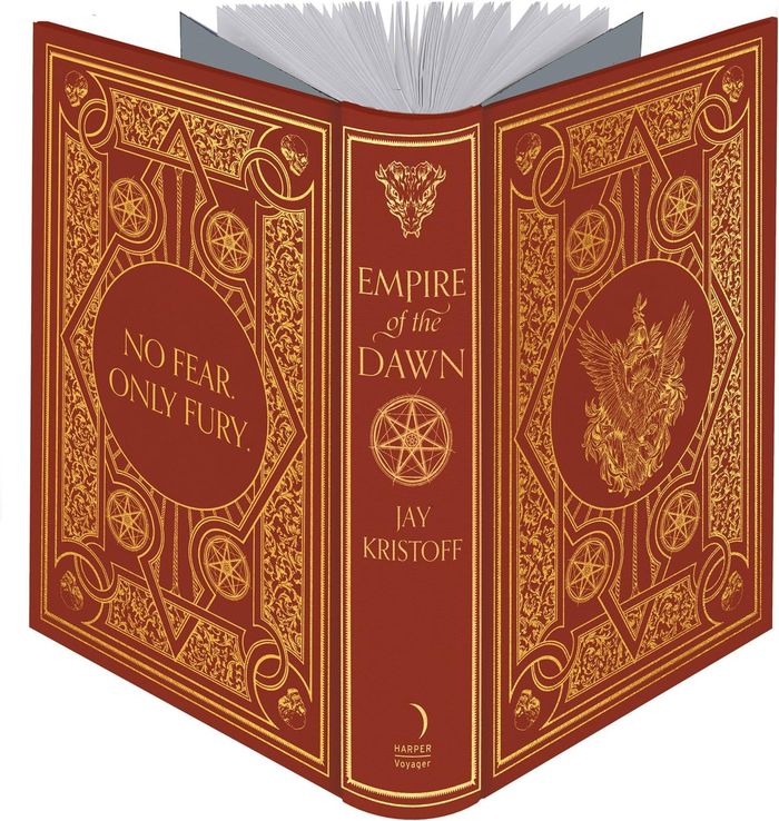 Couverture du livre « EMPIRE OF THE VAMPIRE - EMPIRE OF THE DAWN - EDITION SPECIALE » de Jay Kristoff, librairie Les Contes Infusés à Corte