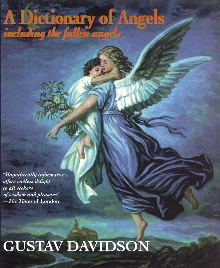 Couverture du livre « DICTIONARY OF ANGELS » de Gustav Davidson, librairie Les Contes Infusés à Corte