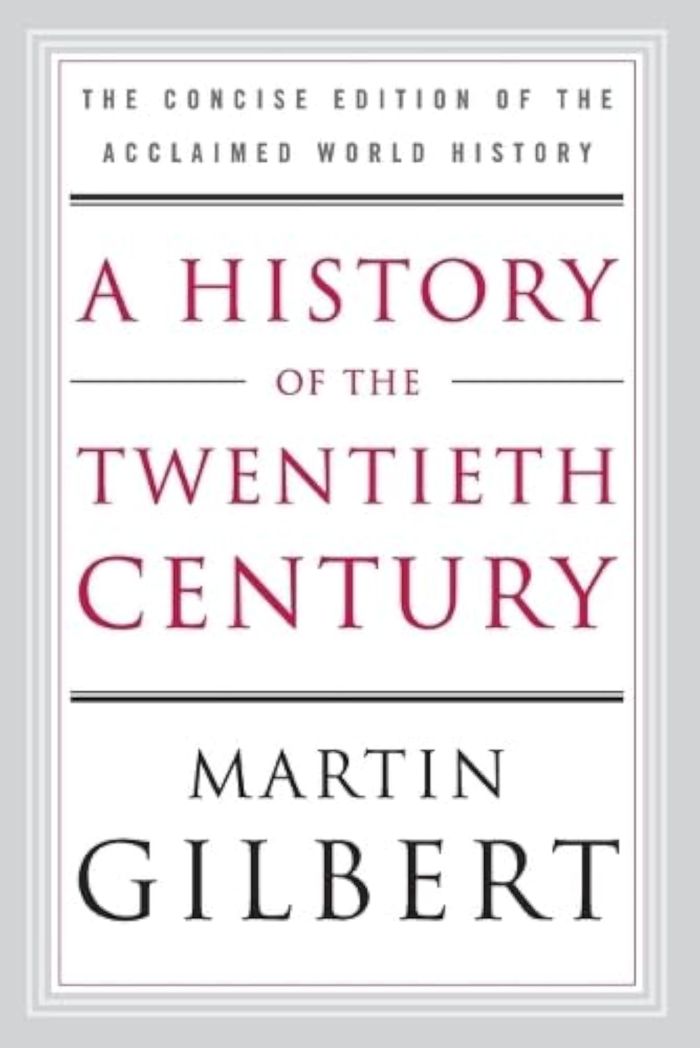 Couverture du livre « A HISTORY OF THE TWENTIETH CENTURY - THE CONCISE EDITION OF THE ACCLAIMED WORLD HISTORY - EDITION AB » de Martin Gilbert, librairie Les Contes Infusés à Corte