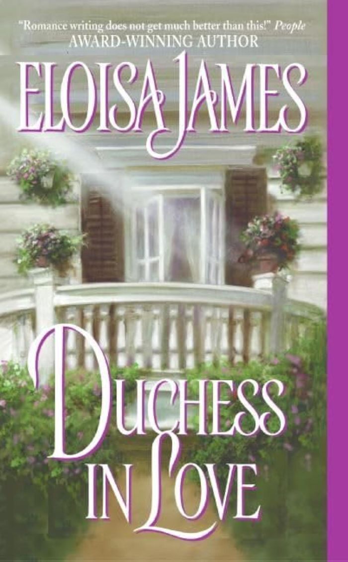 Couverture du livre « DUCHESS IN LOVE » de Eloisa James, librairie Les Contes Infusés à Corte