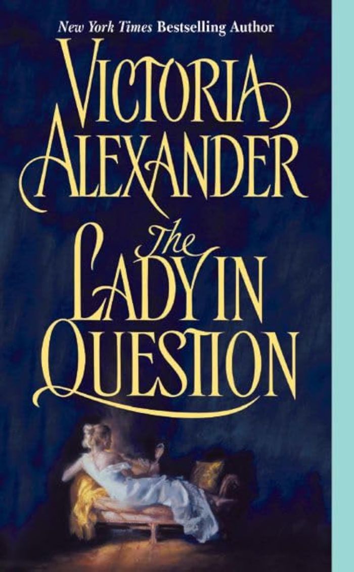 Couverture du livre « THE LADY IN QUESTION » de Alexander, Victoria, librairie Les Contes Infusés à Corte