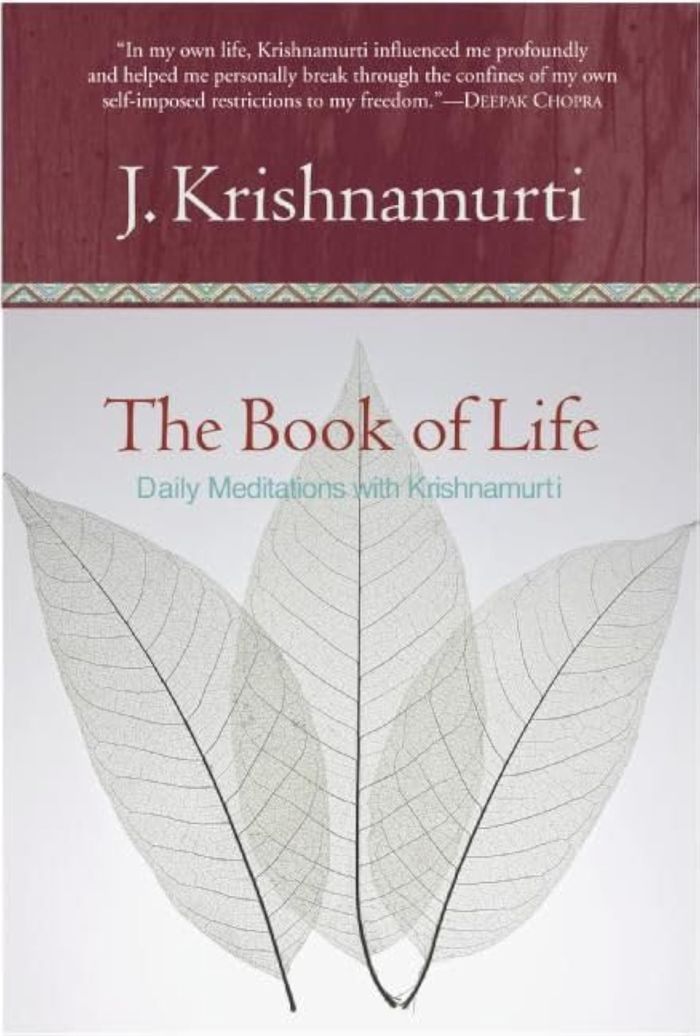 Couverture du livre « BOOK OF LIFE » de Krishnamurti, Jiddu, librairie Les Contes Infusés à Corte