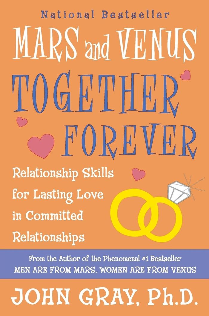 Couverture du livre « MARS AND VENUS TOGETHER FOREVER - RELATIONSHIP SKILLS FOR LASTING LOVE IN COMMITTED RELATIONSHIPS » de John Gray, librairie Les Contes Infusés à Corte