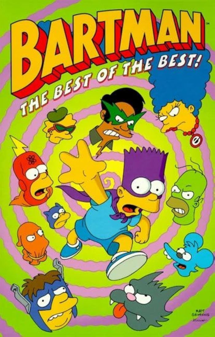 Couverture du livre « BARTMAN THE BEST OF THE BEST », librairie Les Contes Infusés à Corte