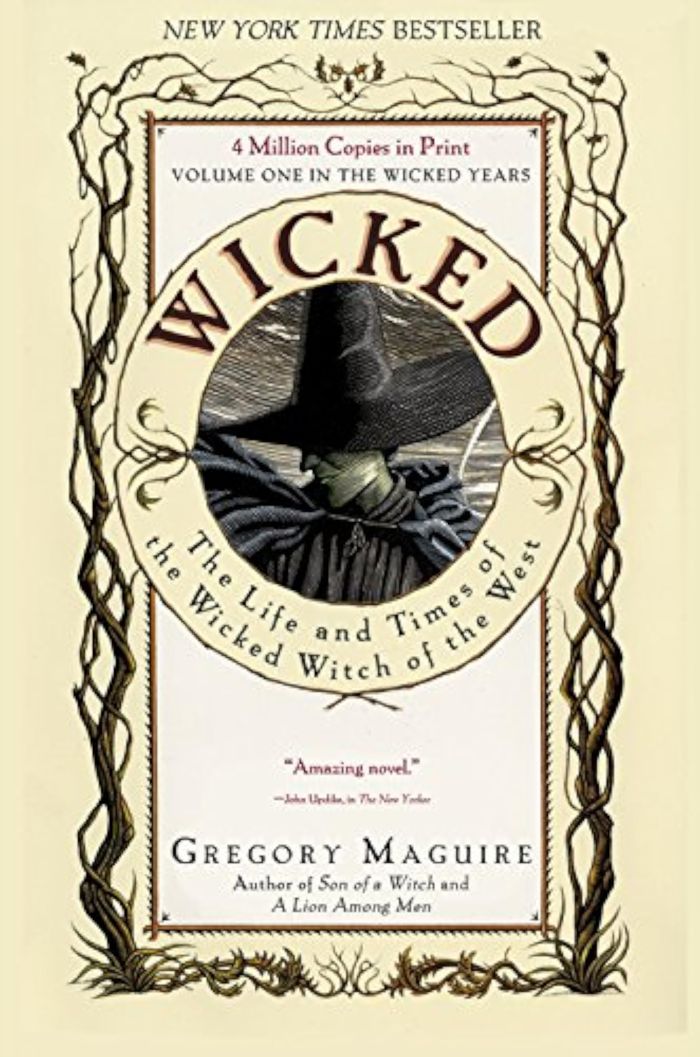 Couverture du livre « THE WICKED YEARS - T01 - WICKED » de Gregory Maguire, librairie Les Contes Infusés à Corte