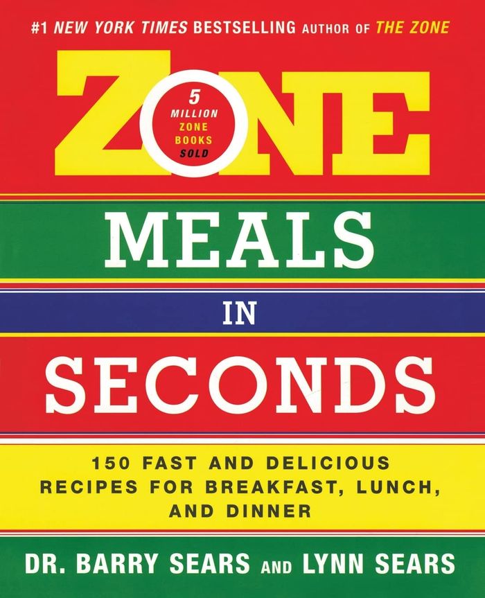 Couverture du livre « THE ZONE - ZONE MEALS IN SECONDS - 150 FAST AND DELICIOUS RECIPES FOR BREAKFAST, LUNCH, AND DINNER », librairie Les Contes Infusés à Corte
