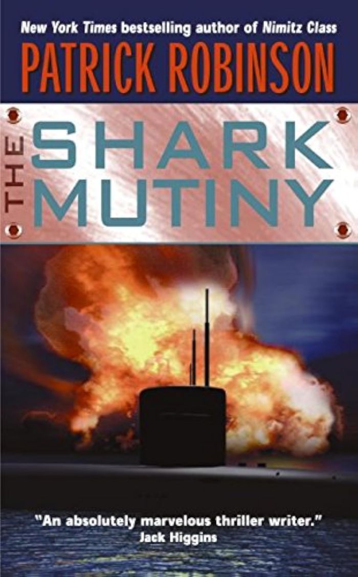 Couverture du livre « THE SHARK MUTINY » de Robinson, Patrick, librairie Les Contes Infusés à Corte