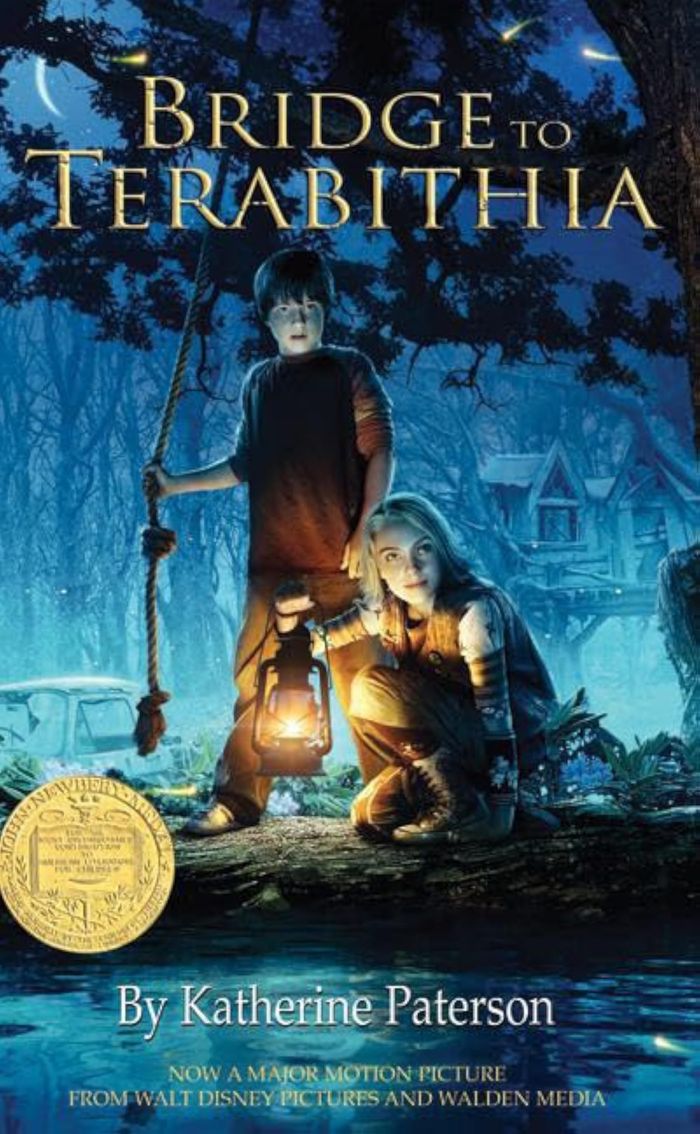 Couverture du livre « BRIDGE TO TERABITHIA MOVIE TIE-IN EDITION », librairie Les Contes Infusés à Corte