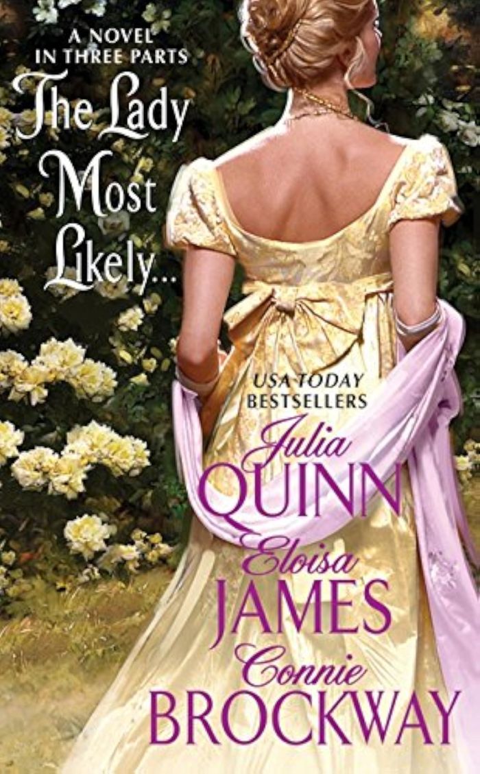 Couverture du livre « THE LADY MOST LIKELY... - A NOVEL IN THREE PARTS » de Quinn/james/brockway, librairie Les Contes Infusés à Corte