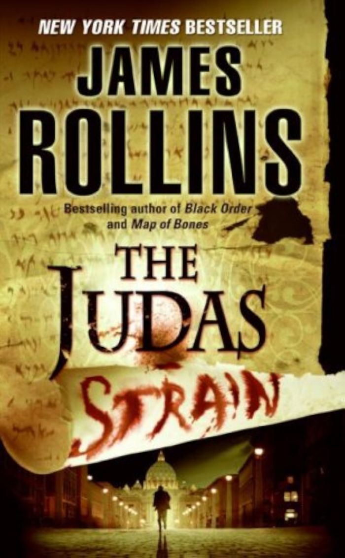 Couverture du livre « JUDAS STRAIN » de Rollins, James, librairie Les Contes Infusés à Corte