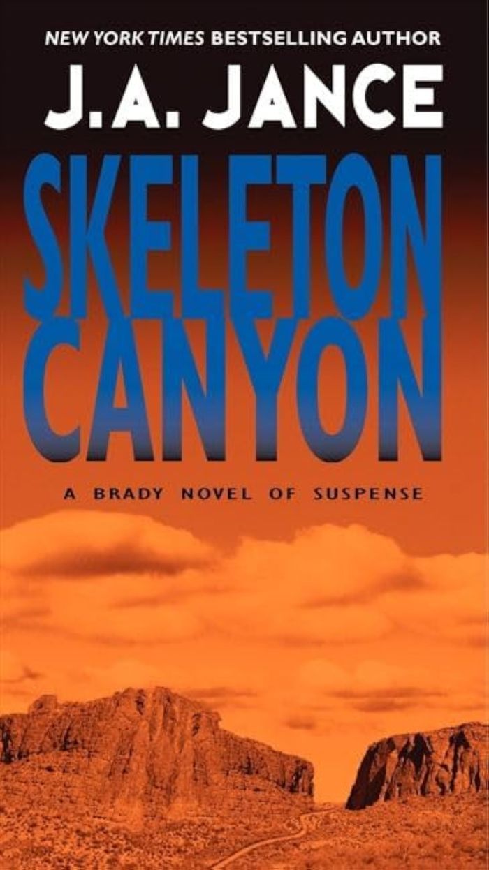 Couverture du livre « JOANNA BRADY MYSTERIES - T05 - SKELETON CANYON », librairie Les Contes Infusés à Corte