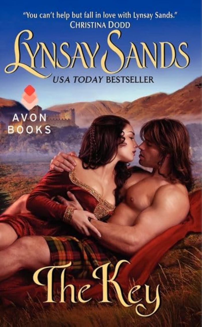 Couverture du livre « THE KEY » de Sands, Lynsay, librairie Les Contes Infusés à Corte