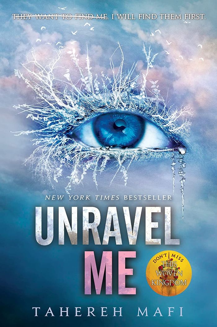Couverture du livre « SHATTER ME: E - UNRAVEL ME » de Tahereh Mafi, librairie Les Contes Infusés à Corte
