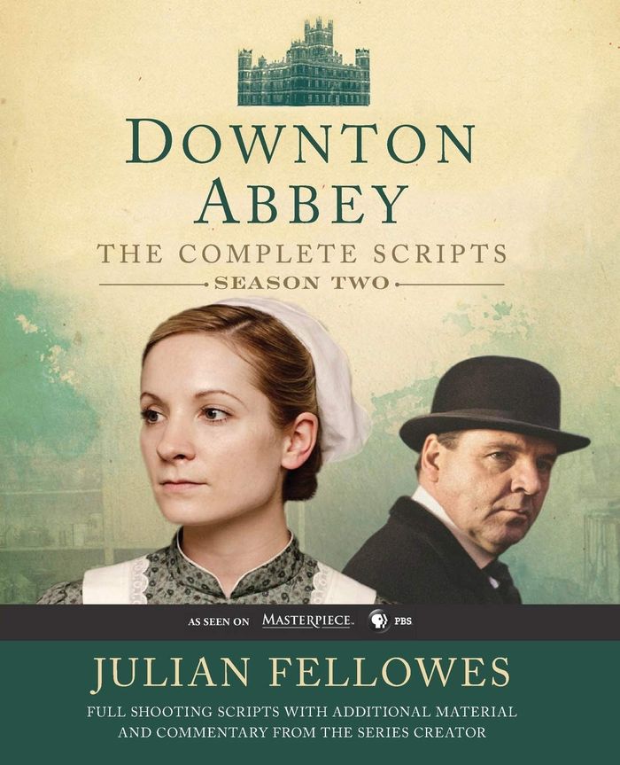 Couverture du livre « DOWNTON ABBEY SCRIPT BOOK SEASON 2 » de Julian Fellowes, librairie Les Contes Infusés à Corte