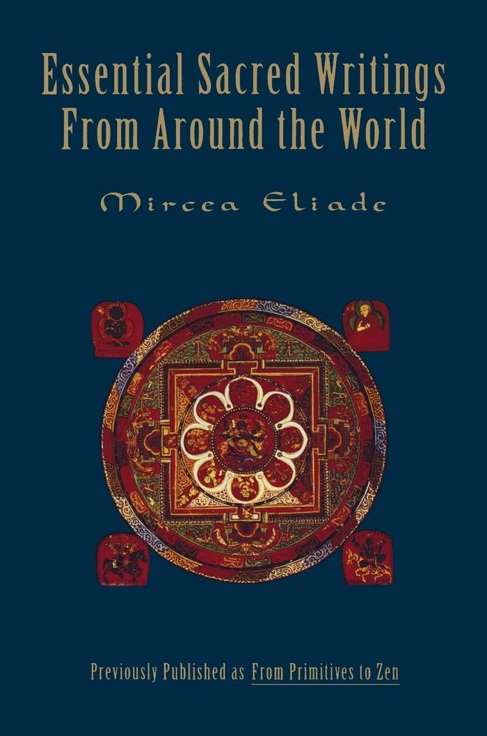 Couverture du livre « ESSENTIAL SACRED WRITINGS » de Mircea Eliade, librairie Les Contes Infusés à Corte